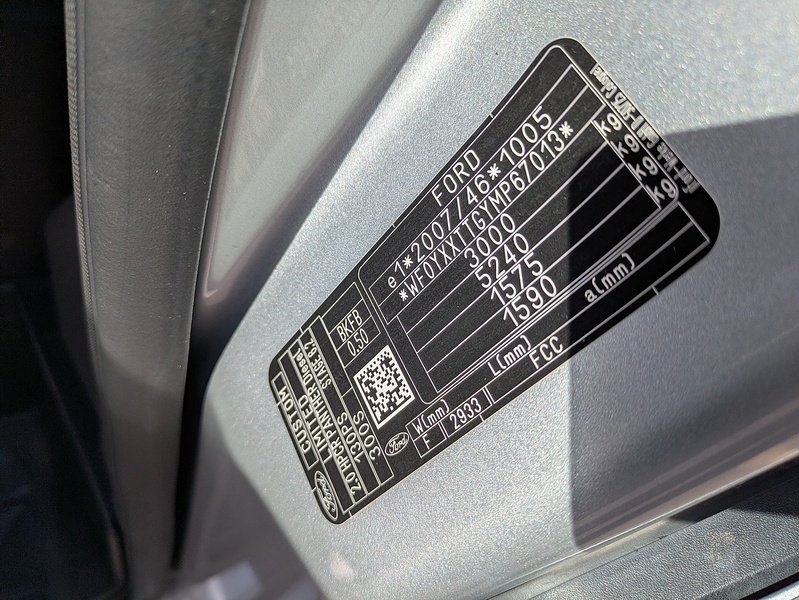 Ford 2.0 300 EcoBlue Limited Panel Van 5dr Diesel Manual L1 H1 Euro 6 (s/s) (130 ps)