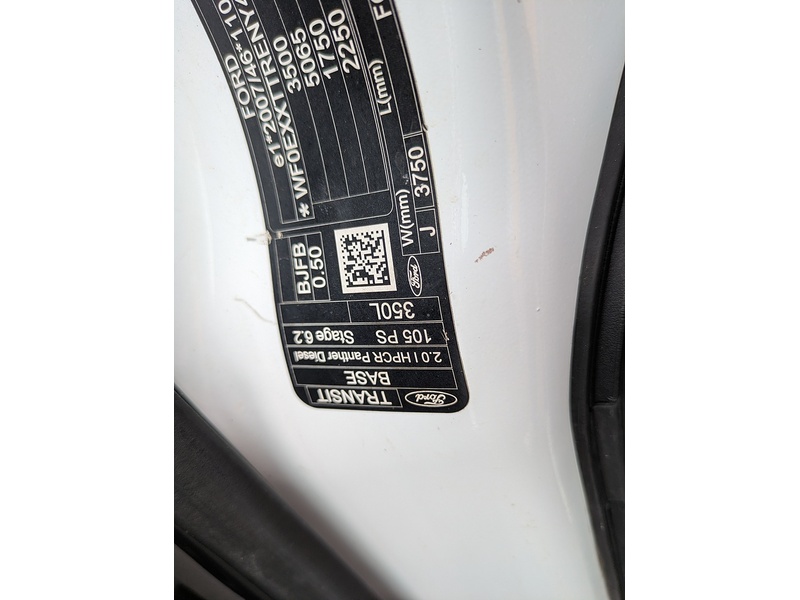 Ford 2.0 350 EcoBlue Leader Panel Van 5dr Diesel Manual FWD L3 H2 Euro 6 (s/s) (105 ps)
