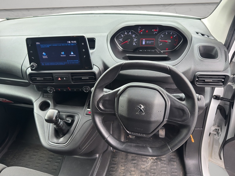 Peugeot Partner 1.5 BlueHDi 1000 Professional Premium + Standard Panel Van SWB Euro 6 (s/s) 5dr