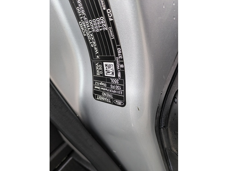 Ford 2.0 350 EcoBlue Trend Panel Van 5dr Diesel Manual RWD L3 H2 Euro 6 (s/s) (130 ps)