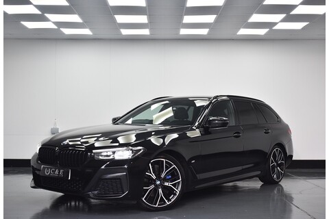 2022 BMW 5 SERIES 2.0 520D MHT M SPORT TOURING 5DR DIESEL HYBRID STEPTRONIC EURO 6... photo
