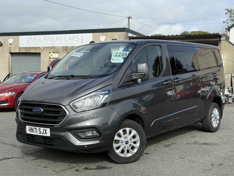 Ford 2.0 320 EcoBlue Limited Crew Van Double Cab 5dr Diesel Auto L2 H1 Euro 6 (s/s) (185 ps)
