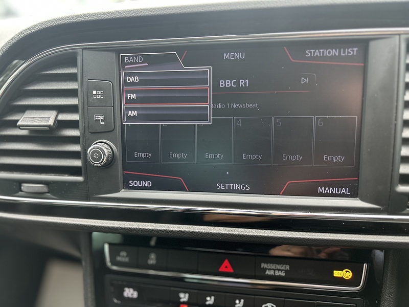 SEAT 1.4 EcoTSI FR Technology Hatchback 5dr Petrol Manual Euro 6 (s/s) (150 ps)