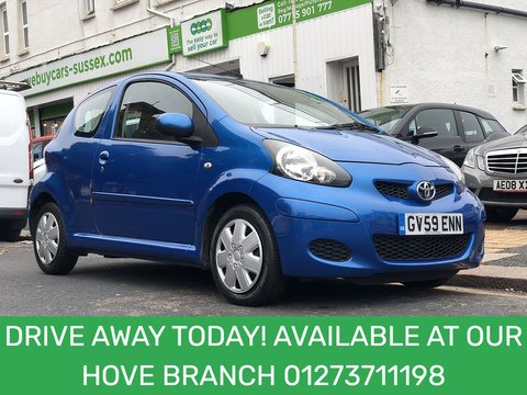 Toyota AYGO VVT-i Blue