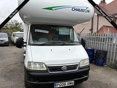 Chausson Flash 5 2.8 3dr Motorhome Manual Diesel
