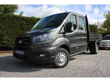 Ford Transit Trend 350 L3 Crew Cab Tipper - 165ps - AC - Heated seats