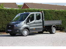 Ford Transit Trend 350 L3 Crew Cab Tipper - 165ps - AC - Heated seats