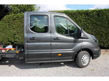 Ford Transit Trend 350 L3 Crew Cab Tipper - 165ps - AC - Heated seats