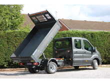 Ford Transit Trend 350 L3 Crew Cab Tipper - 165ps - AC - Heated seats