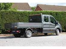 Ford Transit Trend 350 L3 Crew Cab Tipper - 165ps - AC - Heated seats