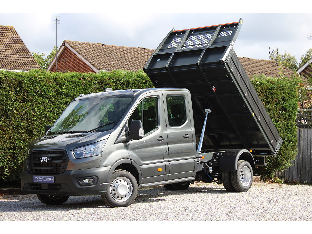 New 2025 Ford Transit 350 L3 Trend Crew Cab Tipper 165ps Top