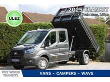 Ford Transit 350 L3 Trend Crew Cab Tipper 165ps - Top spec cab
