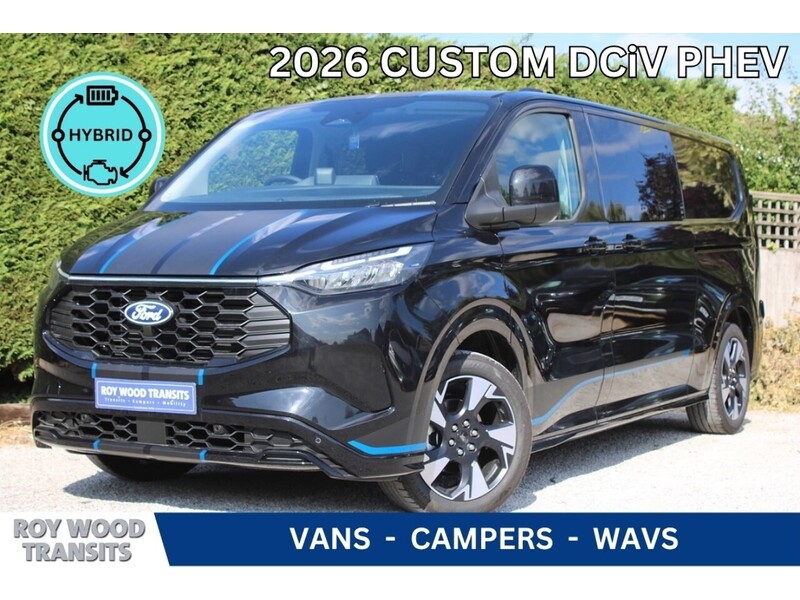 Ford Sport L2 Petrol Hybrid - Single passenger seat - Super smooth drive 2500 6dr Double cab in van Auto Hybrid
