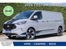 Ford Transit Custom Sport 320 L2 170ps Diesel Automatic - 19" Alloys - Heated steering wheel