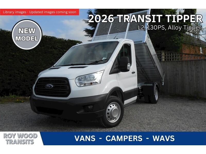 Ford Transit 350 L2 Mwb Alloy Tipper 2.0 130ps Euro 6 Six Speed Delivery miles Tipper 1995 Six speed manual Diesel