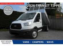 Ford Transit 350 L2 Mwb Alloy Tipper 2.0 130ps Euro 6 Six Speed Delivery miles