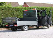 Ford Transit 350 L3 Trend Crew Cab Bison Tipper 2.0 165ps Euro 6 Inc Cab Air Con