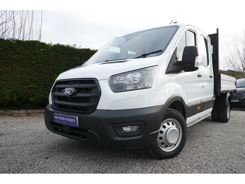 Ford 350 L3 D/CAB Tipper 165ps 2.0 Euro 6 Leader DRW & RWD, Cab Air con 2.0 5dr Tipper Manual Diesel