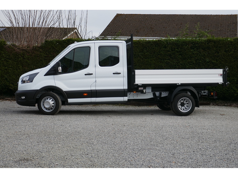 Ford 350 L3 D/CAB Tipper 165ps 2.0 Euro 6 Leader DRW & RWD, Cab Air con 2.0 5dr Tipper Manual Diesel