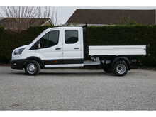 Ford Transit 350 L3 D/CAB Tipper 165ps 2.0 Euro 6 Leader DRW & RWD, Cab Air con
