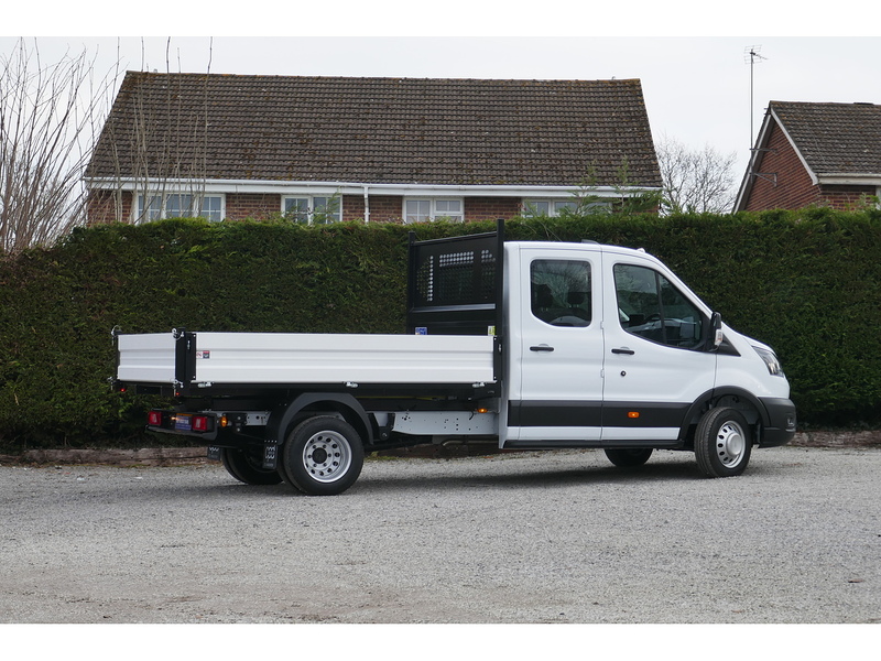 Ford 350 L3 D/CAB Tipper 165ps 2.0 Euro 6 Leader DRW & RWD, Cab Air con 2.0 5dr Tipper Manual Diesel