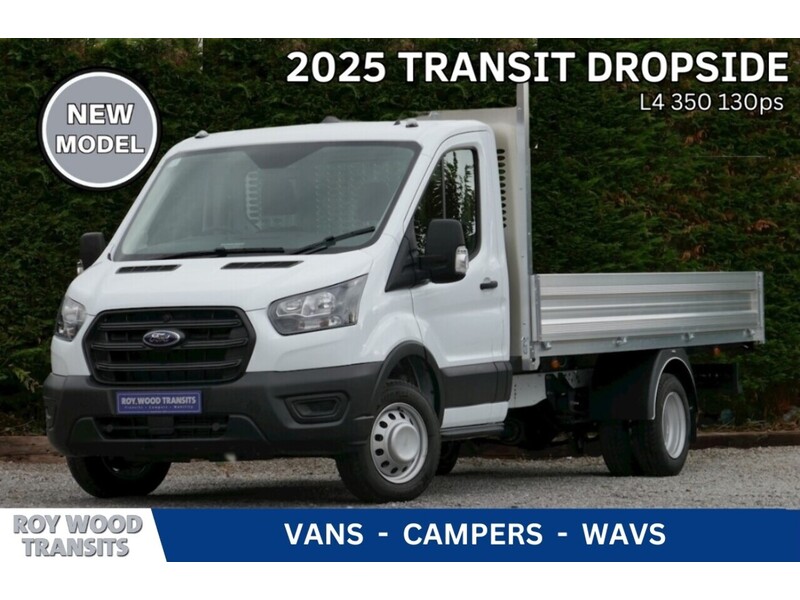Ford 350 L4 130ps Dropside, Lightweight alloy body, Dual rear wheels 2.0 2dr Dropside Manual Diesel