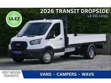 Ford Transit 350 L4 Dropside Truck 165ps Euro 6 Diesel DRW