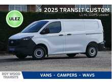 Ford Transit Custom 300 L1 H1 Leader van with Air Con