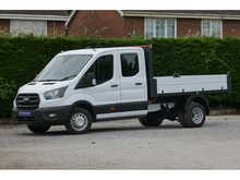 Ford Transit 350 L3 Trend Crew Cab Tipper 165ps Euro 6 Diesel