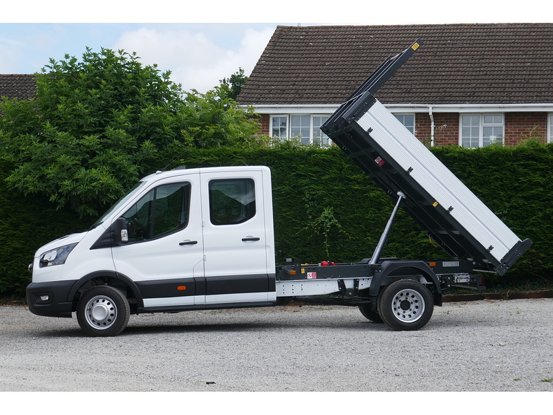 Ford 350 L3 Trend Crew Cab Tipper 165ps Euro 6 Diesel 1996 4dr Tipper Manual Diesel