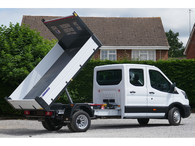 Ford 350 L3 Trend Crew Cab Tipper 165ps Euro 6 Diesel 1996 4dr Tipper Manual Diesel