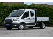 Ford Transit 350 Trend L3 Crew Cab Tipper 165ps Euro 6 