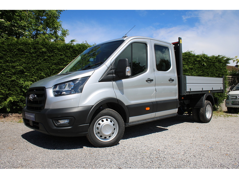 Ford 350 Trend L3 Crew Cab Tipper 165ps Euro 6 - DUAL REAR WHEELS - LAST DRW ONE AVAILABLE 1996 4dr Tipper Manual Diesel