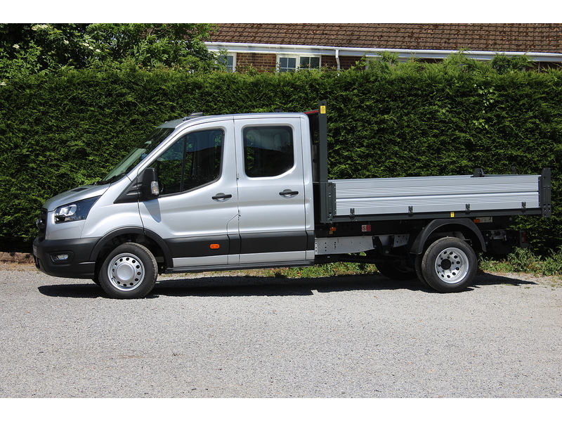 Ford 350 Trend L3 Crew Cab Tipper 165ps Euro 6 - DUAL REAR WHEELS - LAST DRW ONE AVAILABLE 1996 4dr Tipper Manual Diesel