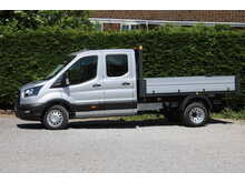 Ford Transit 350 Trend L3 Crew Cab Tipper 165ps Euro 6 - DUAL REAR WHEELS - LAST DRW ONE AVAILABLE