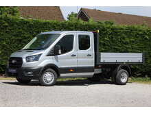 Ford Transit 350 Trend L3 Crew Cab Tipper 165ps Euro 6 - DUAL REAR WHEELS - LAST DRW ONE AVAILABLE