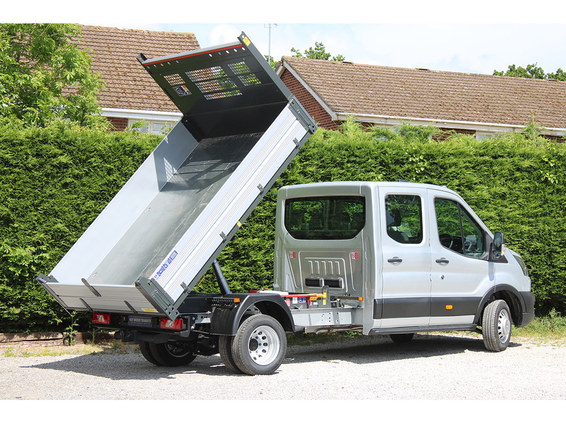 Ford 350 Trend L3 Crew Cab Tipper 165ps Euro 6 - DUAL REAR WHEELS - LAST DRW ONE AVAILABLE 1996 4dr Tipper Manual Diesel