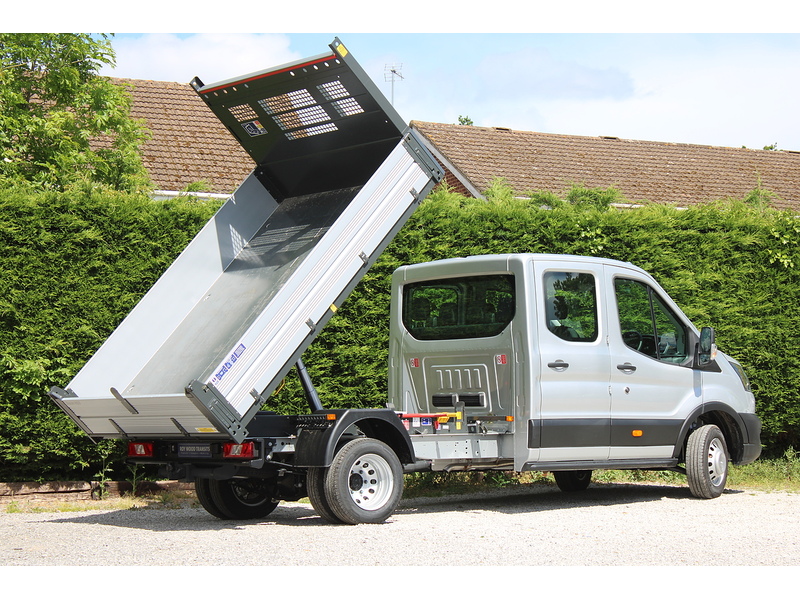 Ford 350 Trend L3 Crew Cab Tipper 165ps Euro 6 - DUAL REAR WHEELS - LAST DRW ONE AVAILABLE 1996 4dr Tipper Manual Diesel