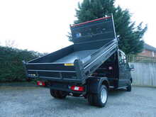 Ford Transit 350 L3 Trend Crew Cab Bison Tipper 2.0 165ps Euro 6 Inc Cab Air Con