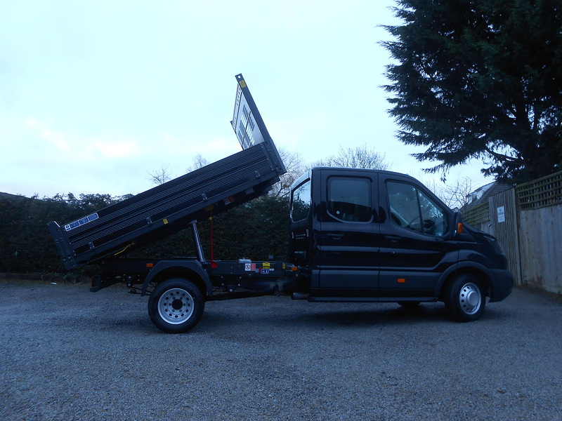 Ford 350 L3 Trend Crew Cab Bison Tipper 2.0 165ps Euro 6 Inc Cab Air Con 1996 4dr Tipper Six speed manual Diesel