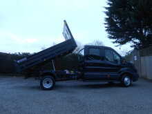 Ford Transit 350 L3 Trend Crew Cab Bison Tipper 2.0 165ps Euro 6 Inc Cab Air Con