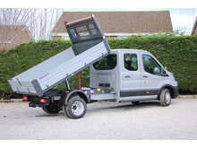 Ford L3 Crew Cab Tipper 350 L3 Trend Double Cab Tipper 165ps - 7000kg Gross Train Mass