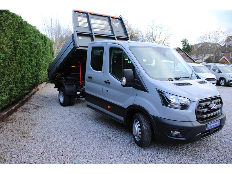 Ford 350 L3 Trend Double Cab Tipper 165ps - 7000kg Gross Train Mass 2.0 5dr Crewcab Manual Diesel