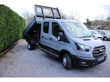 Ford L3 Crew Cab Tipper 350 L3 Trend Double Cab Tipper 165ps - 7000kg Gross Train Mass