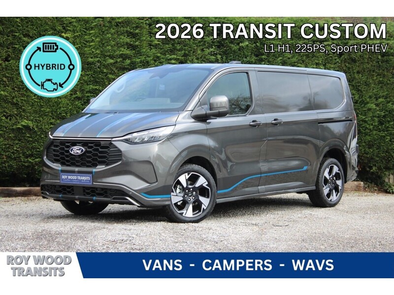Ford 320 L1 Sport RARE Petrol Plug In Hybrid - IN STOCK TODAY 2.5 medium van Automatic Hybrid
