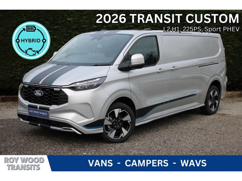 Ford 320 L2 H1 Sport 2.5 232 PHEV - Super to drive 2.5 Panel Van Automatic Petrol
