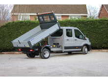 Ford Transit 350 L3 Trend Crew Cab Tipper 165ps - 7,000 gross train mass for towing