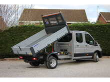 Ford Transit 350 L3 Trend Crew Cab Tipper 165ps - 7,000 gross train mass for towing