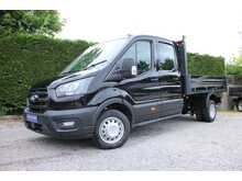 Ford Transit 350 L3 Trend Crew Cab Tipper - 165ps - 7,000 gross train mass for towing