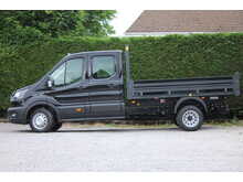Ford Transit 350 L3 Trend Crew Cab Tipper - 165ps - 7,000 gross train mass for towing